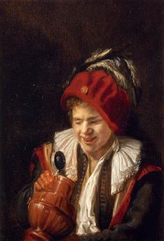 硃迪絲 雷斯特 Kannekijker A Youth With A Jug 硃迪絲 雷斯特 Kannekijker A Youth With A Jug